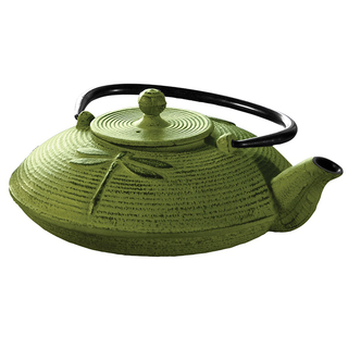 Myst-Green-28-ounce-Cast-Iron-Dragonfly-Tea-Pot-P13329485