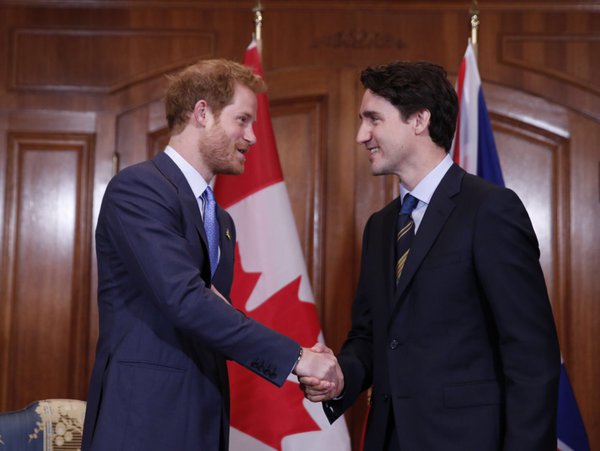 HARRY AND TRUDEAU